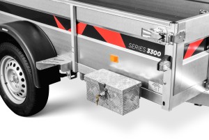 Tööriistakast AL 300x150x160mm N-seeria raamile